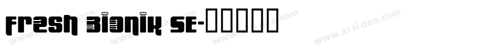 Fresh Bionik SE字体转换